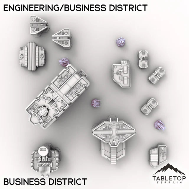 HEXTECH HPG Engineering / Business District - City Map Pack
