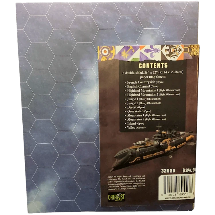 Leviathans: The Great War - Map Pack