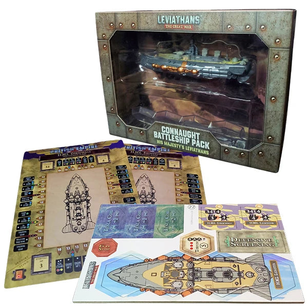 Leviathans: The Great War - Connaught Battleship Pack