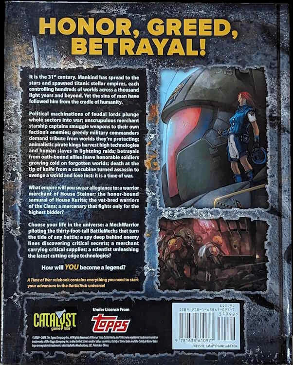 BattleTech: A Time of War