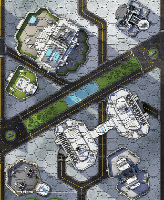 BattleTech: Map Pack City