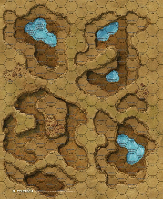 BattleTech: Map Pack Savannah