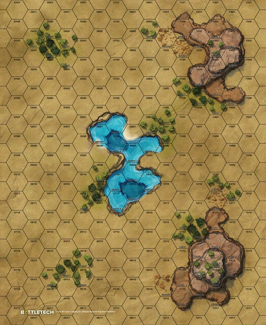 BattleTech: Map Pack Savannah