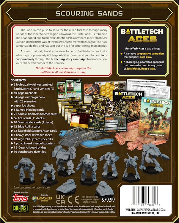 BattleTech: Aces - Scouring Sands Campaign Box