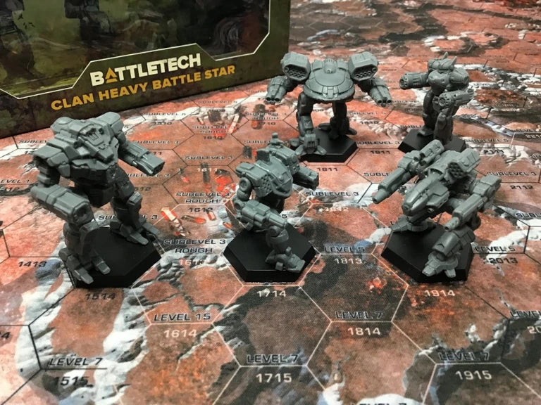 BattleTech: ForcePack: Clan Heavy Battle Star