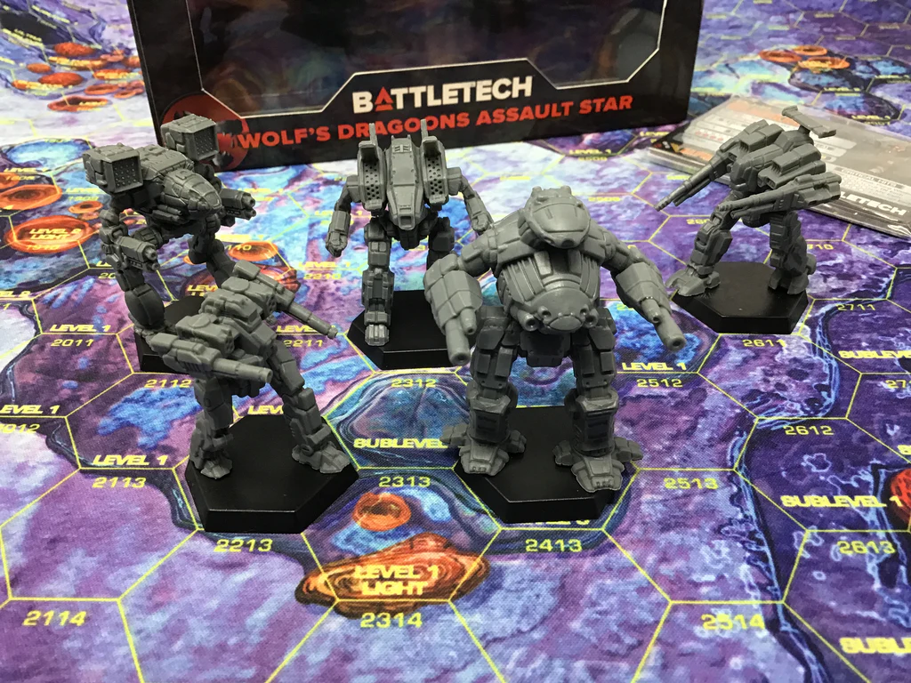 Miniature ForcePack - Wolf's Dragoons Assault Star