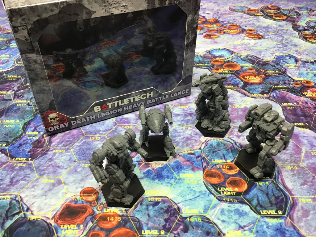 BattleTech: ForcePack: Gray Death Legion Heavy Battle Lance