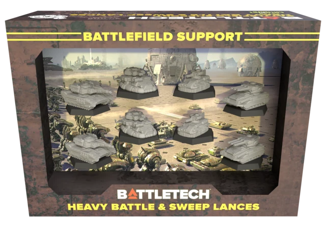 BattleTech: ForcePack: Battlefield Support: Heavy Battle & Sweep Lances