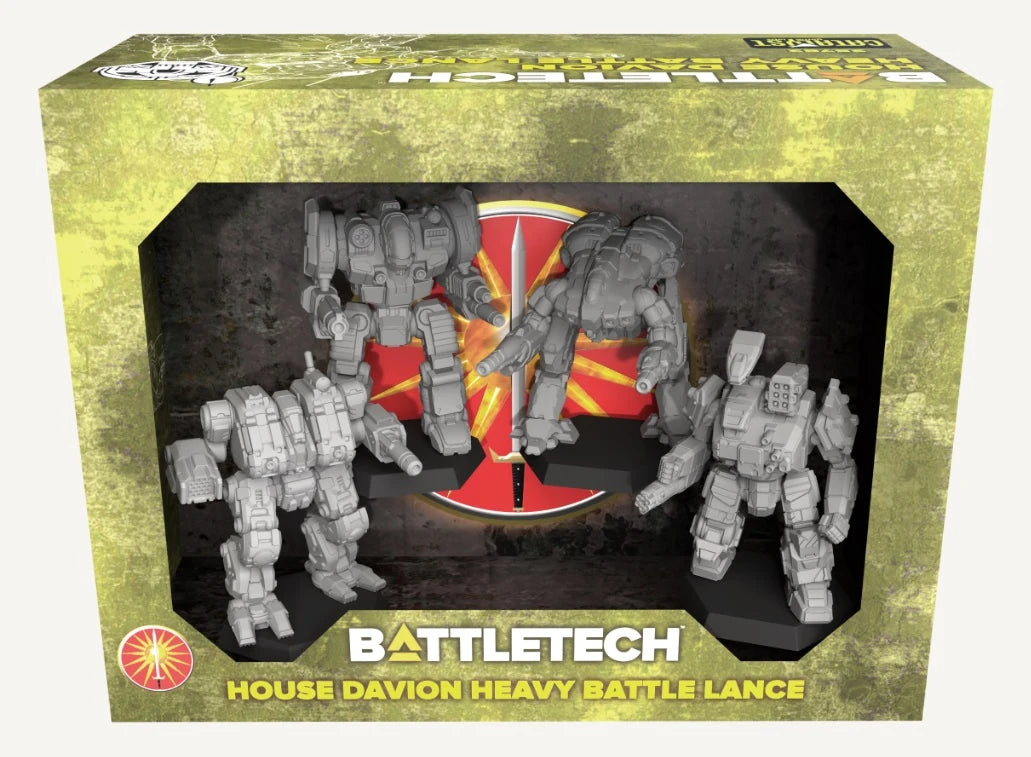 BattleTech: ForcePack: House Davion Heavy Battle Lance