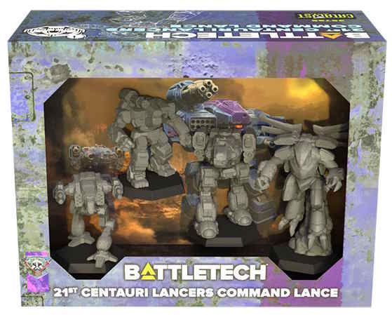 Miniature ForcePack - 21st Centauri Lancers Command Lance