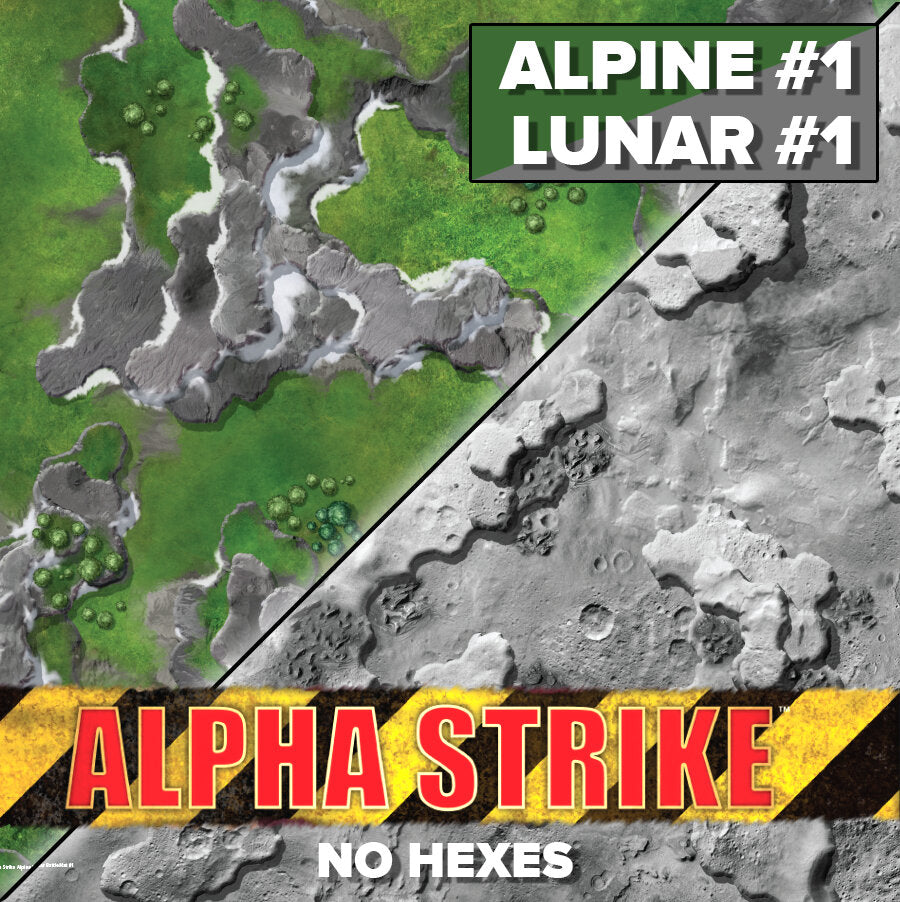 BattleTech: BattleMat - Alpha Strike Alpine / Lunar