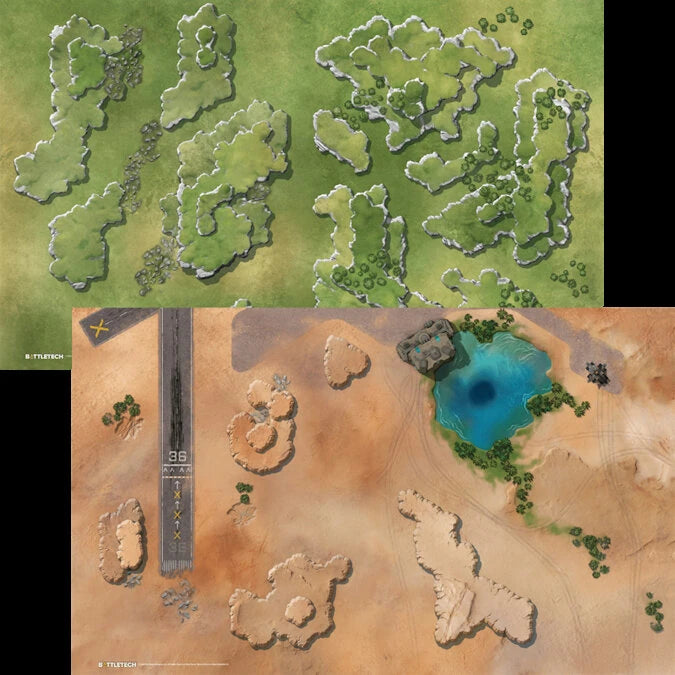 BattleTech: BattleMat - Alpha Strike - Aero Base 2