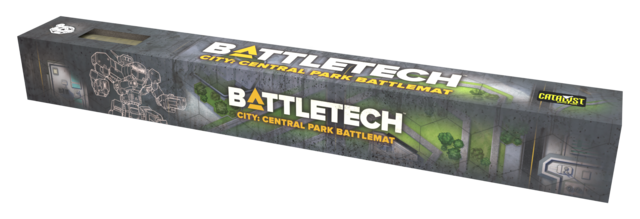 BattleTech: BattleMat - Cities HPG Central Park / Shopping District
