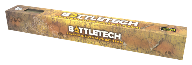 BattleTech: BattleMat - Savannahs River Delta / City Ruins