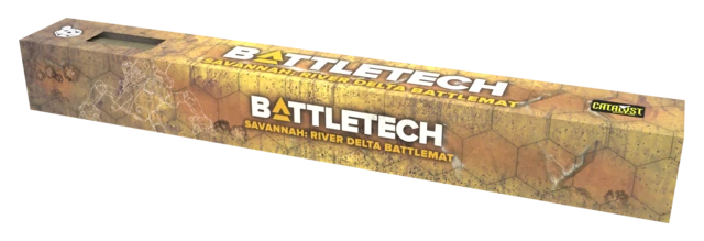 BattleTech: BattleMat - Savannahs River Delta / City Ruins