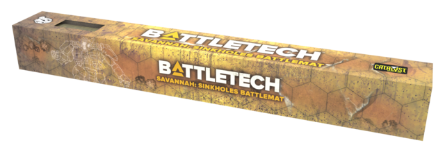 BattleTech: BattleMat - Savannahs Sinkholes / Mountain Lake