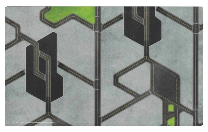 BattleTech: BattleMat - FieldTech Alpha Strike Lunar / City