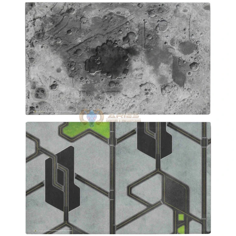 BattleTech: BattleMat - FieldTech Alpha Strike Lunar / City