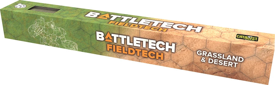 BattleTech: BattleMat - FieldTech BattleTech Grasslands / Desert
