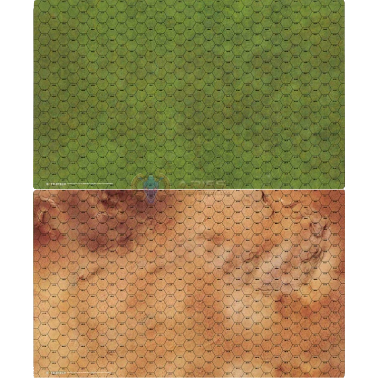 BattleTech: BattleMat - FieldTech BattleTech Grasslands / Desert