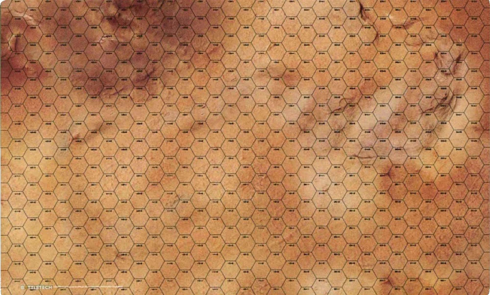 BattleTech: BattleMat - FieldTech BattleTech Grasslands / Desert