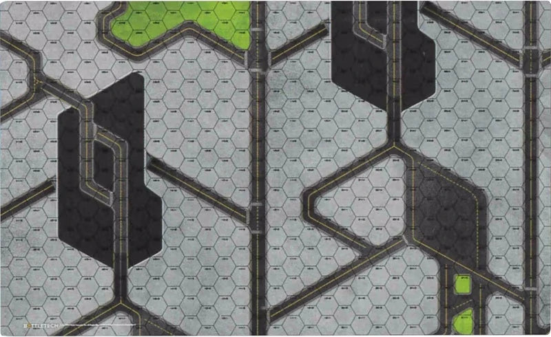BattleTech: BattleMat - FieldTech BattleTech Lunar / City