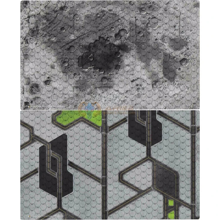 BattleTech: BattleMat - FieldTech BattleTech Lunar / City