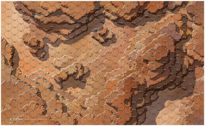 BattleTech: BattleMat - Twycross Plain of Curtains & Great Gash