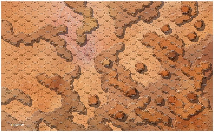 BattleTech: BattleMat - Twycross Plain of Curtains & Great Gash