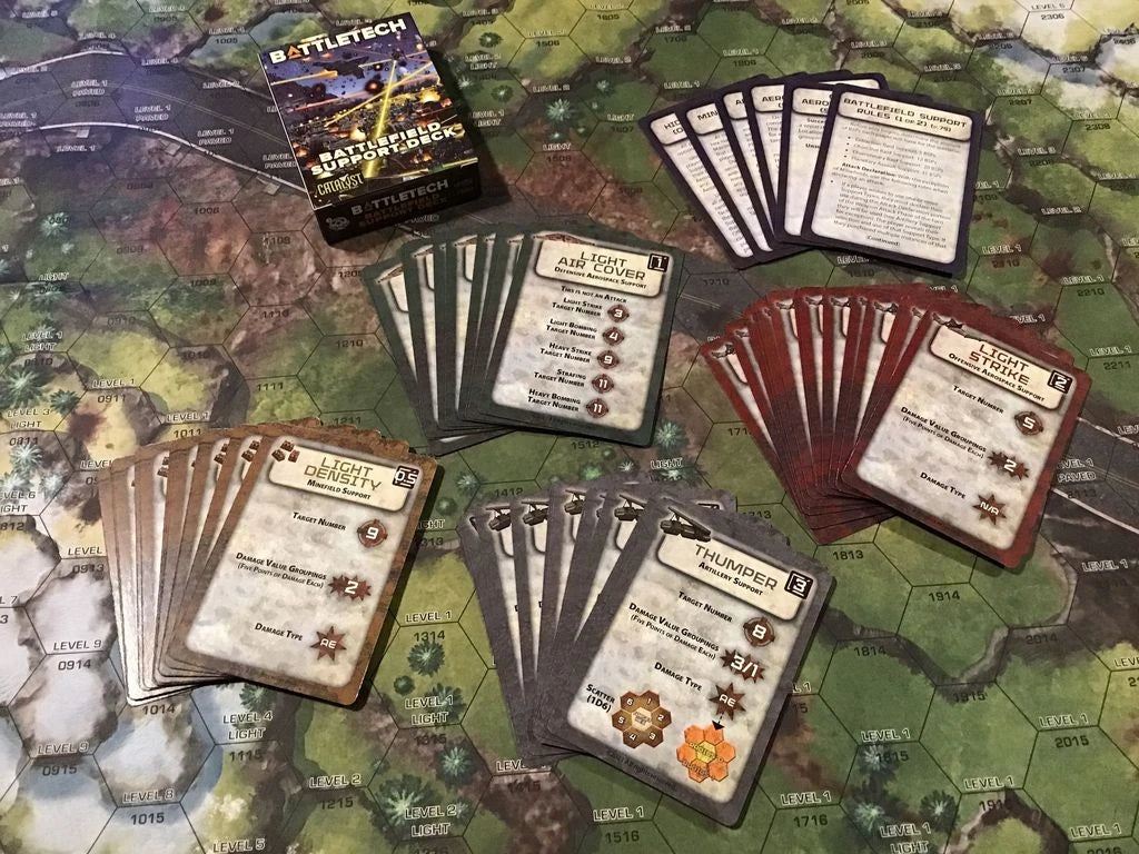 BattleTech: Battlefield Support Deck Revised