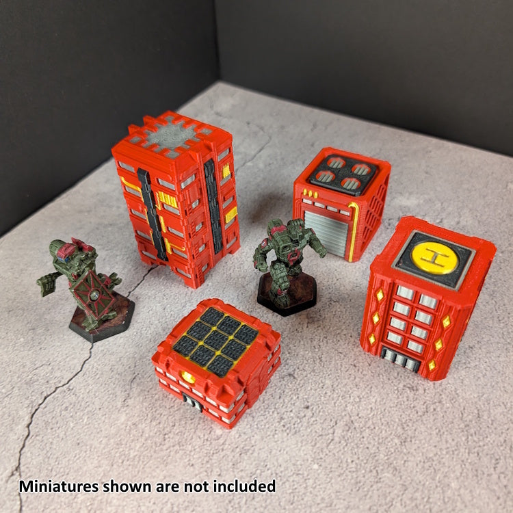 Building Pack: Small, AS-Style (Aries Exclusive 4-Color)