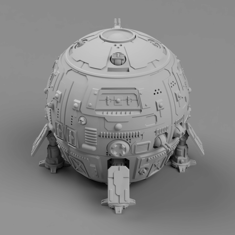 Guild Dropship - Map Scale