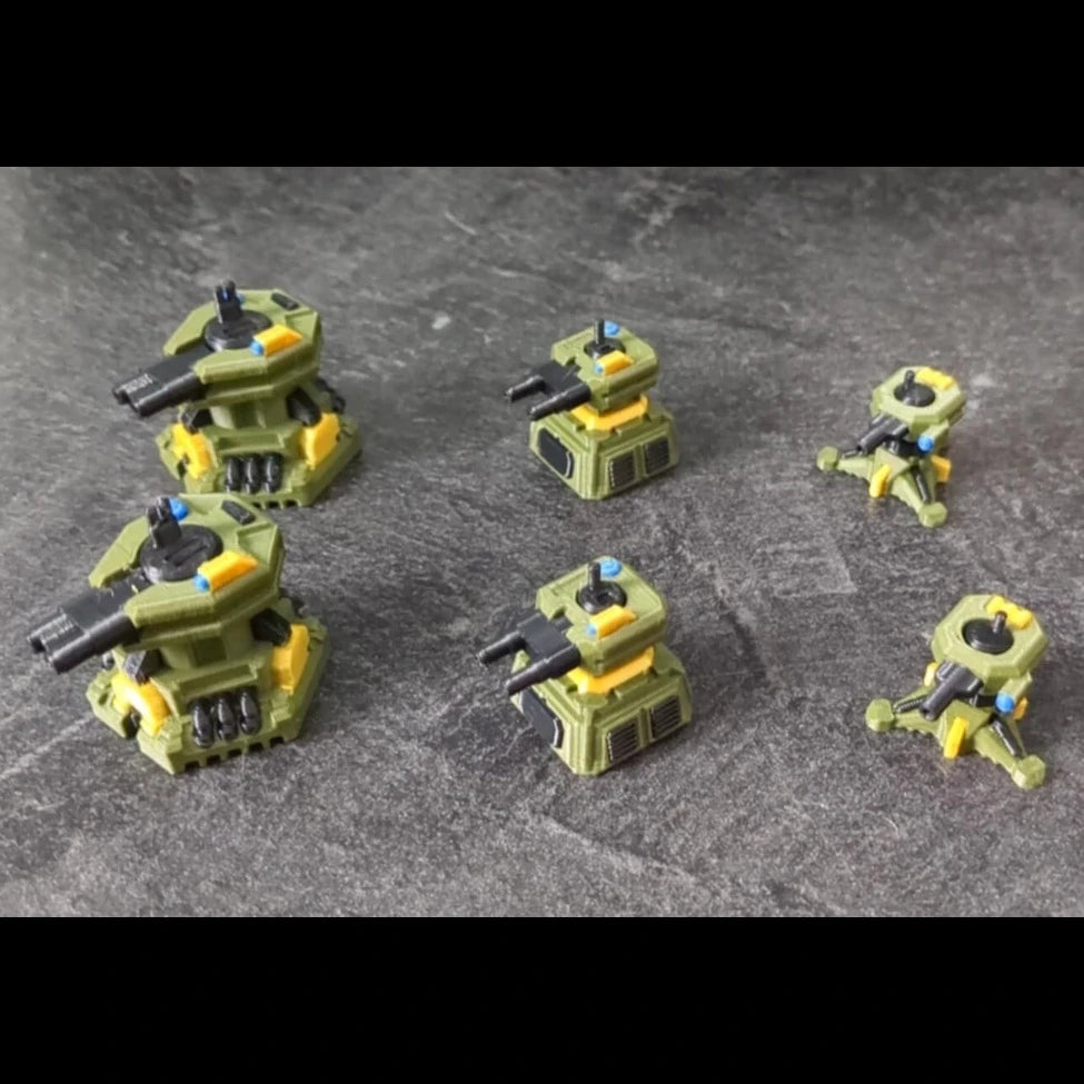 Stationary Cannon 6-Pack (Aries Exclusive 4-Color)