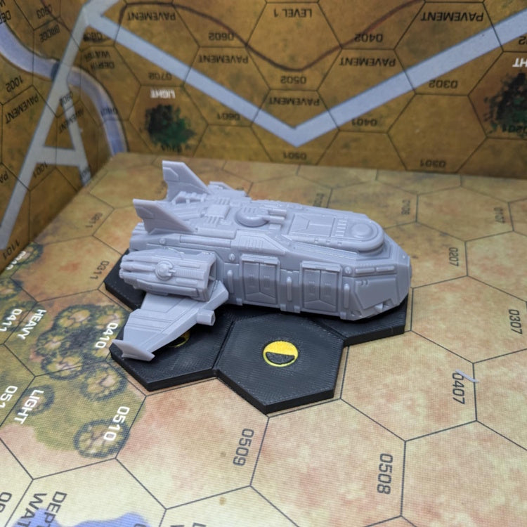 Lampart Dropship - Map Scale