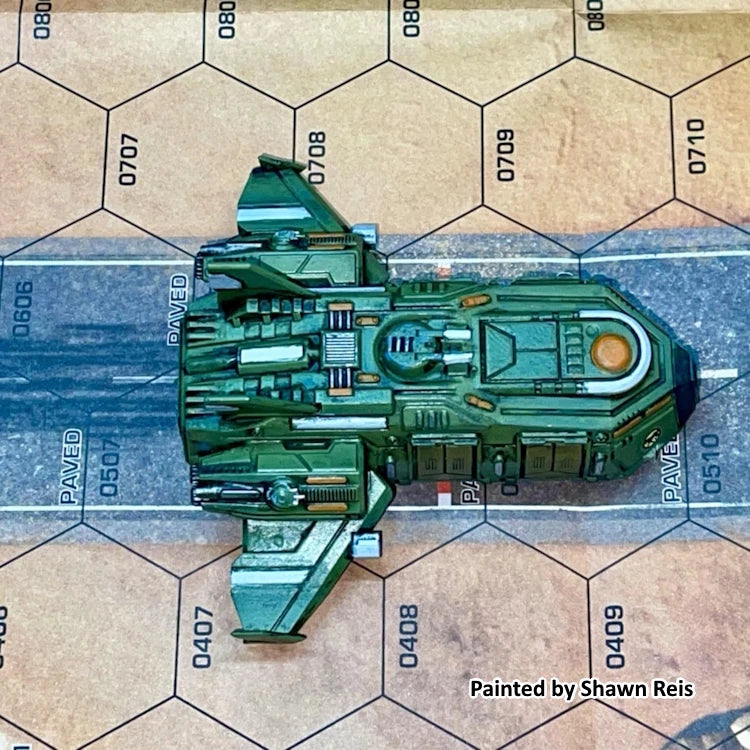 Lampart Dropship - Map Scale