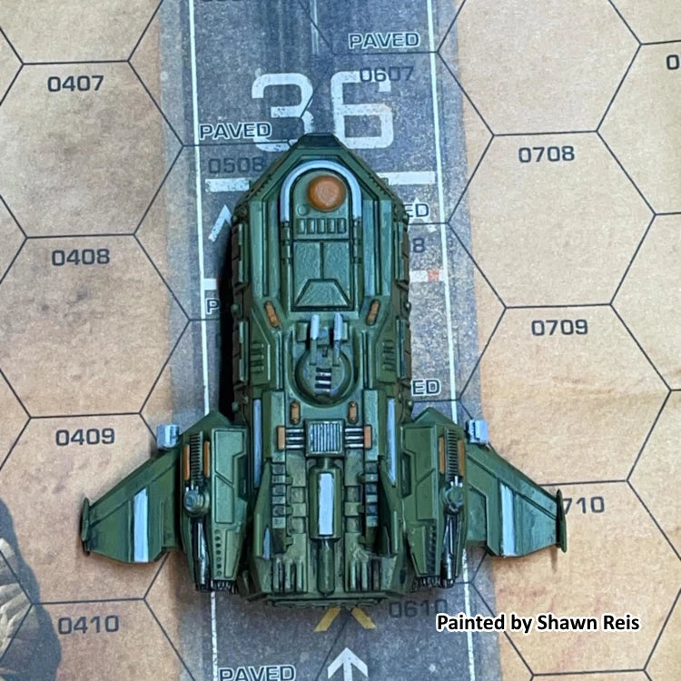 Lampart Dropship - Map Scale