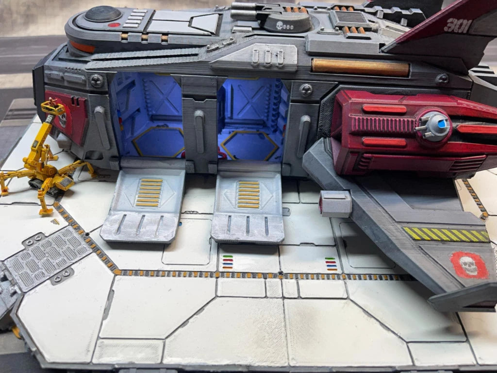 Lampart Dropship - Mech Scale