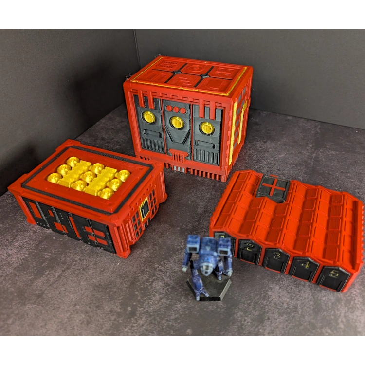 Building Pack: Large, AS-Style (Aries Exclusive 4-Color)