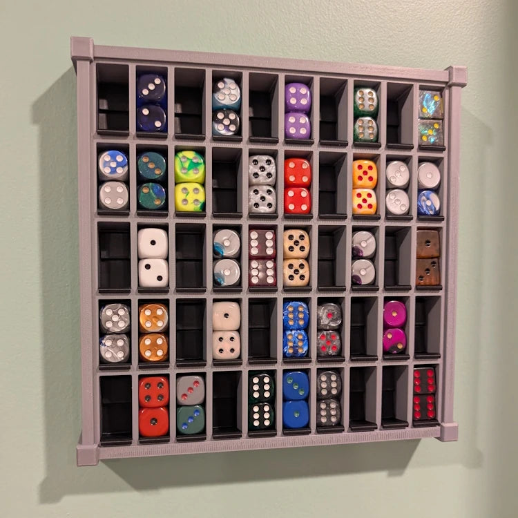 50-Pair D6 Dice Display