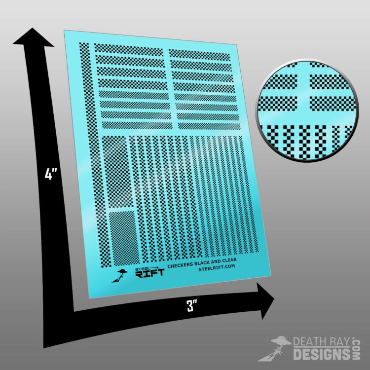 Checkers Decals