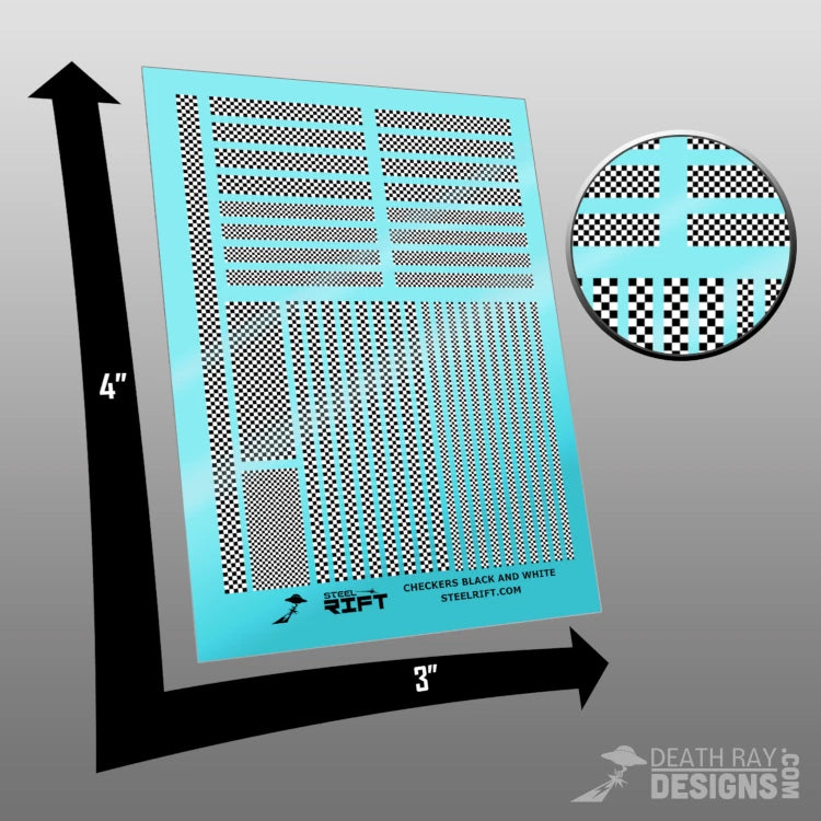 Checkers Decals