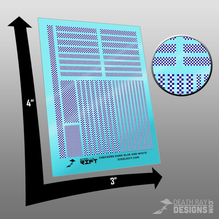Checkers Decals