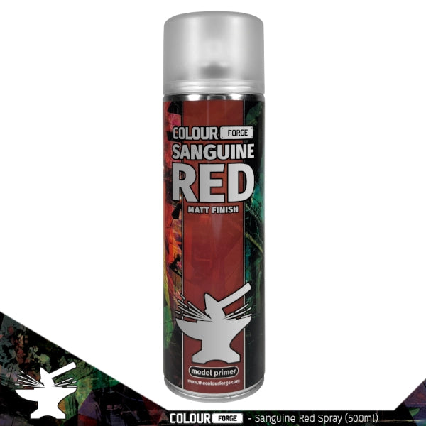 Colour Forge: Sanguine Red Spray (500ml)