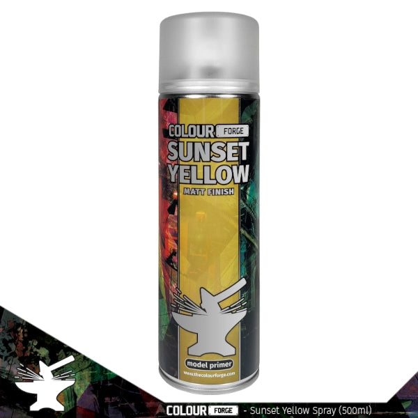 Colour Forge: Sunset Yellow Spray (500ml)