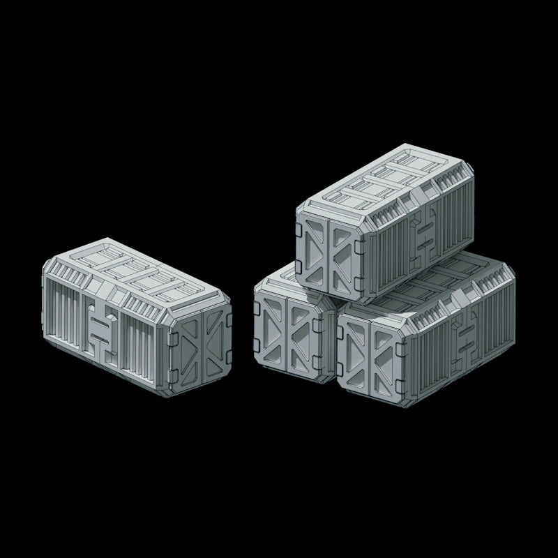 2 CM (20MM) Fence And Crates STL Download