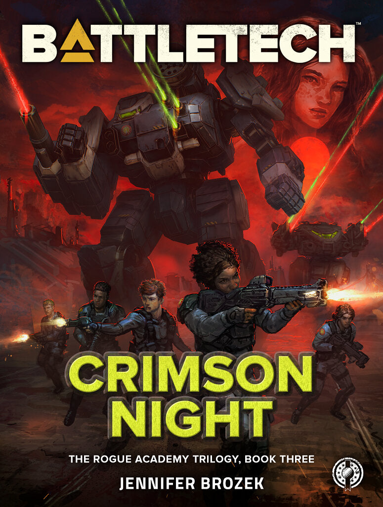 Crimson Night: The Rogue Academy Trilogy, Book Three