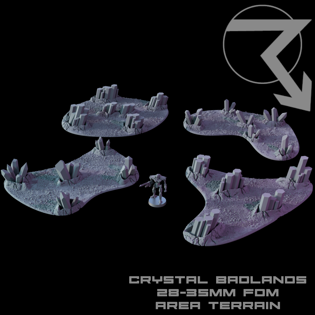 TECHSCAPE: Crystal Badlands