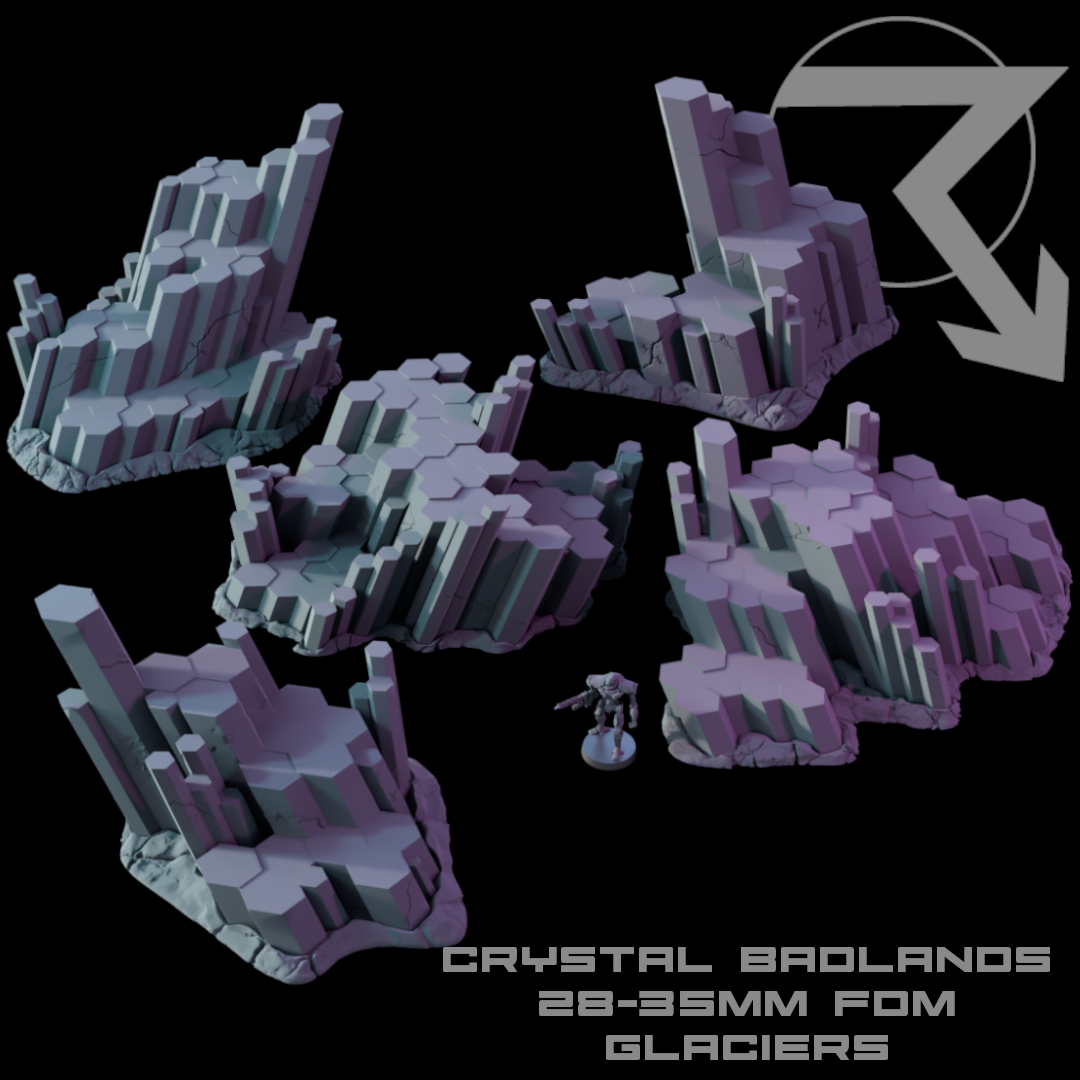 TECHSCAPE: Crystal Badlands