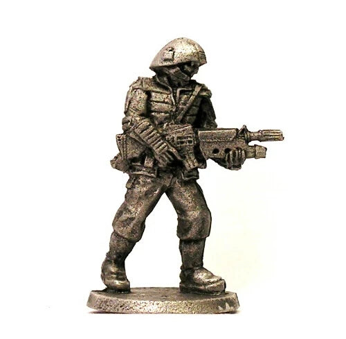 Kurita 25mm Battle Trooper II w/Machine Gun
