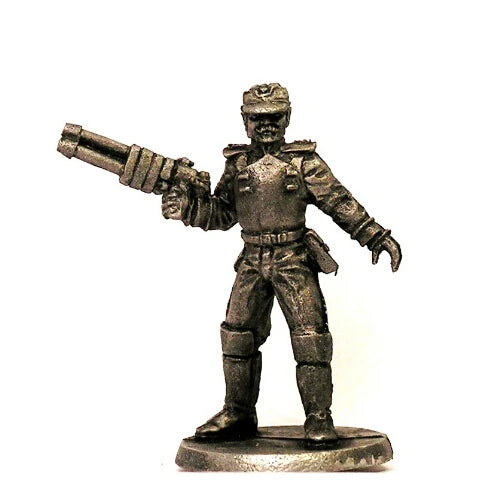 Steiner 25mm Battle Troop Commander w/Gun